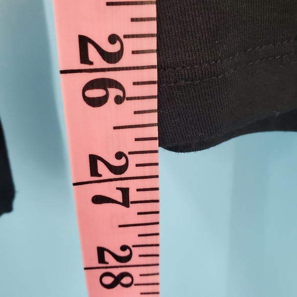 Cuddl Duds soft black long sleeve tee - Picture 6 of 8